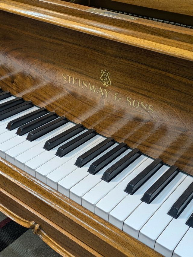 coco様のスタインウェイ エプロン　Steinway オレンジlogo S STEINWAY＆SONS（スタインウェイ＆サンズ） M170_LouisXV 中古