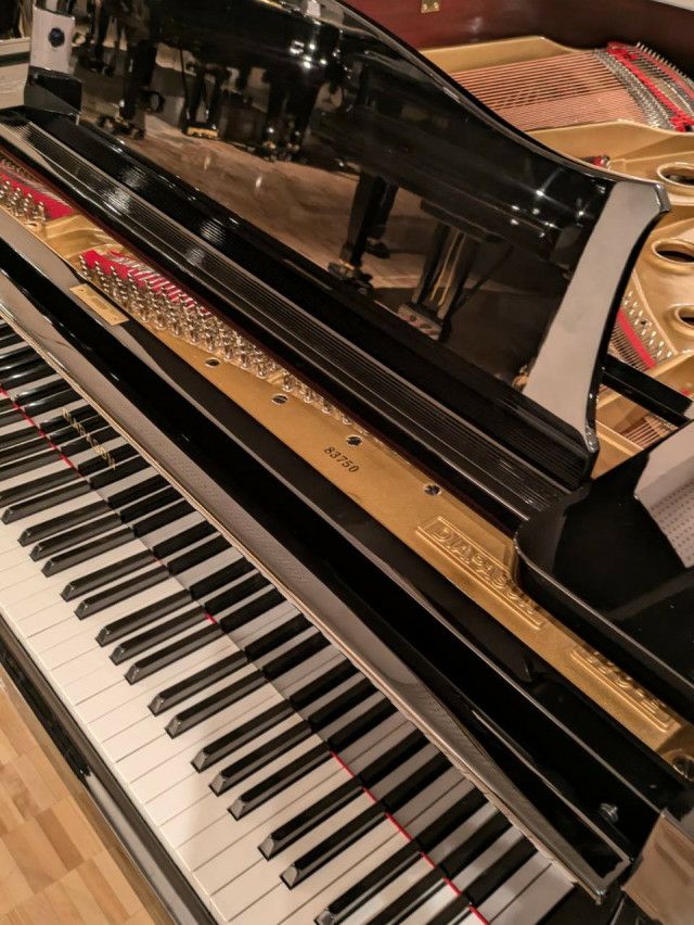 中古グランドピアノ ディアパソン 170E 大橋モデル 奥行き170㎝ 製造番号78*** DIAPASON（ディアパソン） 170E 中古グランドピアノ コスト