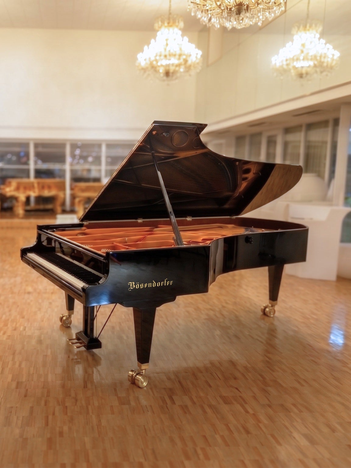 中古グランドピアノ　BOSENDORFER（ベーゼンドルファー）155　本体