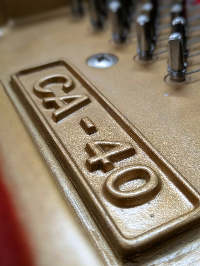 KAWAI（カワイ） CA40 中古グランドピアノ カワイグランド「EX」の設計