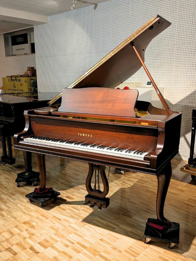 グランドピアノ YAMAHA G2レイモンドモデル 茶色 木目 世界最大級のピアノ販売モール グランドギャラリー｜中古ピアノ販売