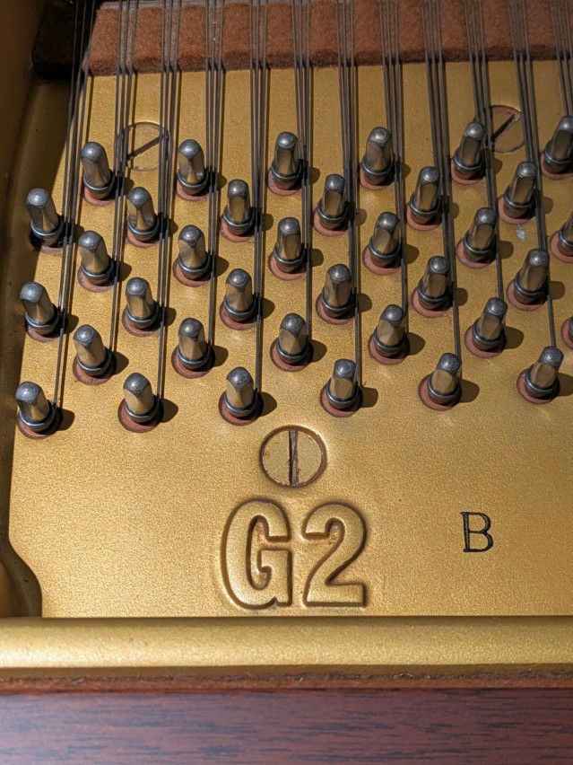 YAMAHA(ヤマハ) G2BCP 中古グランドピアノ お手頃なヤマハ木目艶消し