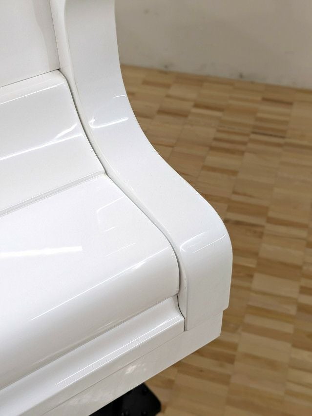 アップライトピアノ【ディアパソン183B】販売 DIAPASON(ディアパソン) 183B 中古グランドピアノ ホワイト再塗装 国産