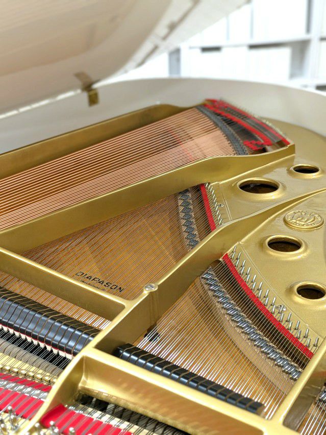 DIAPASON(ディアパソン) 183B 中古グランドピアノ ホワイト再塗装 国産
