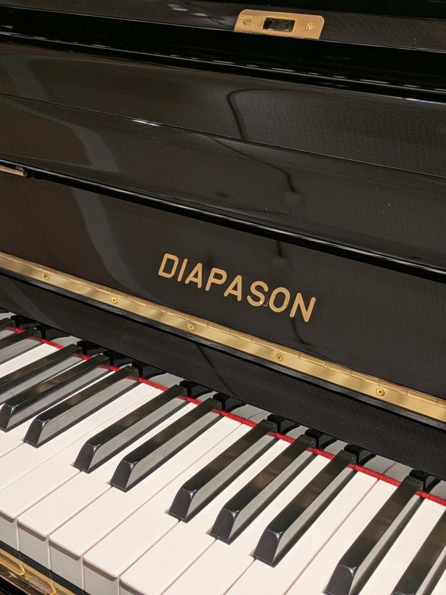 DIAPASON(ディアパソン) DR125BF 中古ピアノ ディアパソンの上品な黒