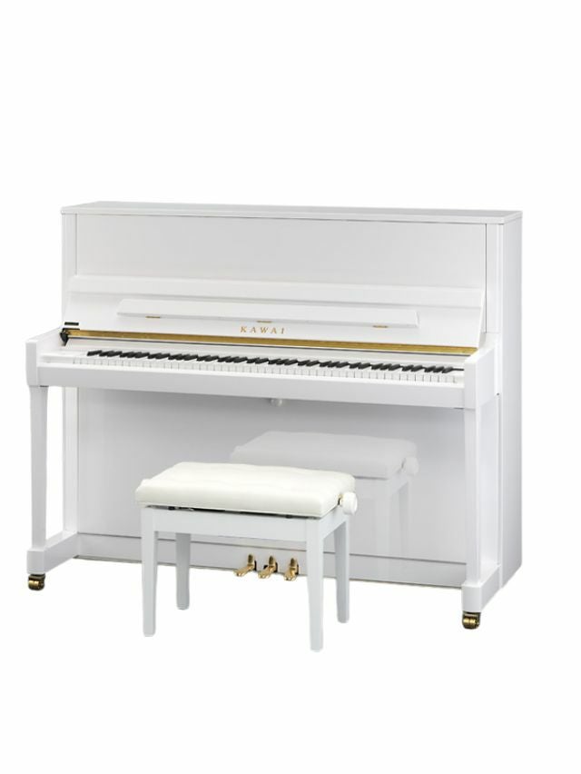 KAWAI（カワイ） K-300 ホワイト 新品ピアノ | 中古ピアノ・新品ピアノ