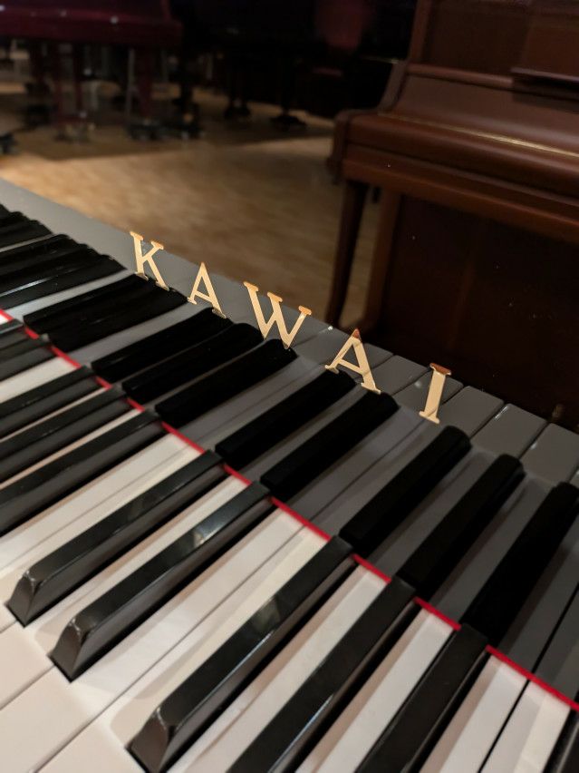 KAWAI（カワイ） DS8E 中古ピアノ 希少カワイDSシリーズ 上品な黒・猫 