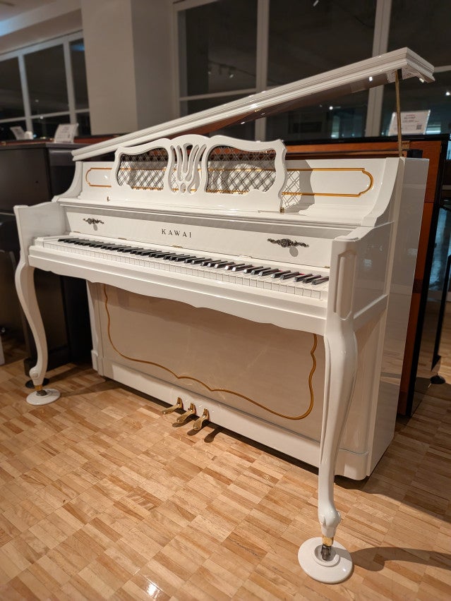 KAWAI（カワイ） KL11KF 中古ピアノ 美しい譜面台、猫脚♪家具と調和