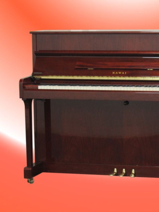 YAMAHA（ヤマハ） W110B 中古ピアノ お部屋に自然と合わさる木目ピアノ