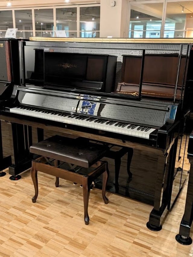 特価！希少アンティーク山葉ピアノ看板ヤマハ特約店1930〜50年代博物館 YAMAHA（ヤマハ） UX50Bl 中古ピアノ 伸びやかな響き♪ヤマハ「X