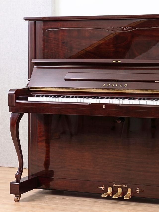 APOLLO（アポロ） RU60 中古ピアノ 演奏者の心を歌い上げる美しい木目